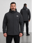 Чоловіча софтшел куртка The North Face №2026 з капюшоном