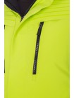 Куртка гірськолижна великих розмірів WHS ROMA № 568069, салатовий