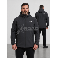 Чоловіча софтшел куртка The North Face №2026 з капюшоном