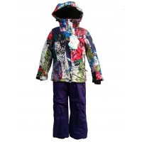 Детский горнолыжный костюм Snowest для девочки №628-2