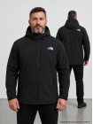 Чоловіча софтшел куртка The North Face №2026 з капюшоном