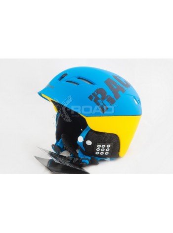 Шлем горнолыжный X-Road № 930-2 blue-yellow 