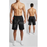 Чоловічі трикотажні шорти Nike з кишенями на блискавці (Чорні)