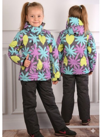 Гірськолижний костюм дитячий Disumer для дівчинки №812-3
